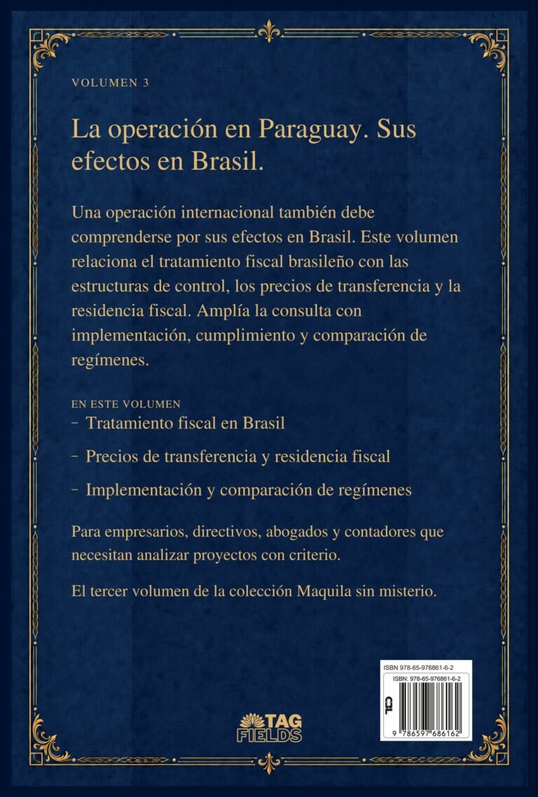 Contracapa da Edição de Colecionador em espanhol — Volume 3